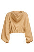 CROPPED HOODIE CAMELO